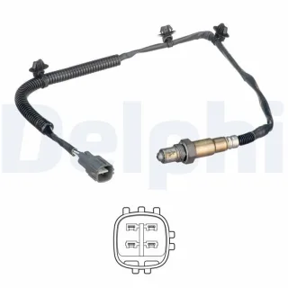 Delphi Lambdasonde nach Katalysator Toyota Yaris P13