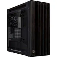 PROART PA602 WOOD EDITION , Tower-Gehäuse schwarz, Tempered Glass