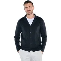 emilio adani Stricksakko Herren Strick-Sakko regular, Schwarz