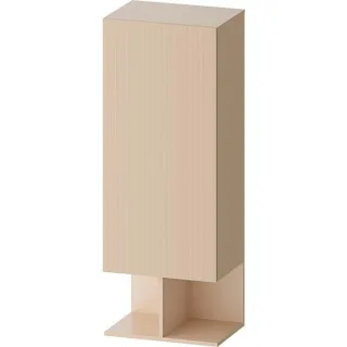 Duravit Balcoon Halbhochschrank BA1302RJEIE0000 50x36x132cm, Tür rechts, Sandbeige strukturiert