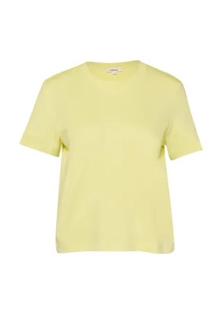 s.Oliver - T-Shirt gelb - Gr. - 38
