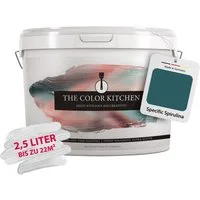 A.S. Création Wand- und Deckenfarbe Seidenmatt Innenfarbe THE COLOR KITCHEN, für Wohnzimmer Schlafzimmer Flur Küche, versch. Grüntöne