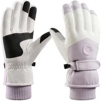 BTTO Hsch. Skihandschuhe Handschuhe Damen Herren Winter,Skihandschuhe,Winterhandschuhe Wasserdichte Touchscreen Handschuhe,für Skifahren Laufen Radfahren