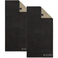 JOOP! Handtuch 2 Stück Joop! Handtuch Classic 1720-73 schiefer 50x100, Walkfrottier (2-St), Baumwolle
