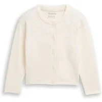 TOM TAILOR Cardigan mit strukturiertem Blumen-Mustern, für Girls