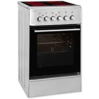 exquisit Elektro-Standherd ECM 5-4.1 Inox, Umluft, Grill