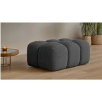 OTTO home Polsterhocker KALLIE Sitzhocker, Bubble-Optik, Maße B/T/H: 90/60/44 cm, moderne Steppung, hoher Sitzkomfort und modernes Design