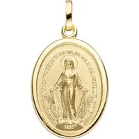 JOBO Kettenanhänger Anhänger Milagrosa oval, 333 Gold