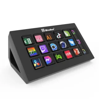 MiraBox 293s StreamDeck Numeric Keyboard 15-key Live Broadcast Controller Visual Keyboard Program Customized Gamer Acces