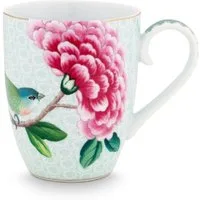 PiP Studio Tasse Henkelbecher Blushing Birds Weiß (Groß)