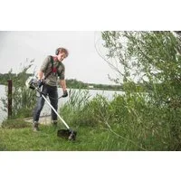 AL-KO Benzin-Motorsense BC 500 B, 25 cm Arbeitsbreite Messer, 41 cm Arbeitsbreite Faden