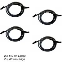 Lafuma Gartenlounge-Sessel Lafuma Liegestuhl Gummischnur für RSX + RSXA mit Endkappe schwarz