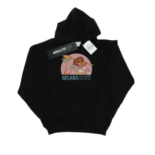 Disney - "Read The Sea" Kapuzenpullover für Mädchen (Schwarz)