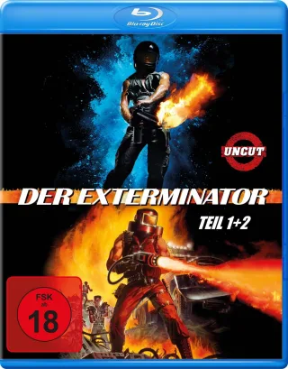 The Exterminator 1 & 2 (uncut) [Blu-ray]