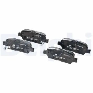Delphi Bremsbel?ge hinten Nissan Renault LP3158