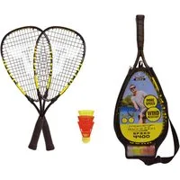Talbot-Torro Speed-Badmintonschläger Set Speed 4400 (2xSchläger 165g,3xBälle,1xTasche)