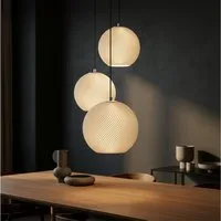 Roomberry Lampenschirm Onda Lampenschirm — Pendelleuchte Kugel, Designer Lampenschirm