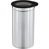 RÖSLE Frischhaltedose, Edelstahl 18/10, Glas, Silikon, (1-tlg), zur Aufbewahrung von Lebensmitteln, spülmaschinengeeignet