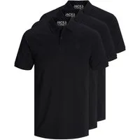 Jack & Jones Poloshirt Basic (3-tlg., 3er Pack) slimfit / figurbetont geschnitten