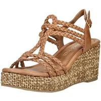 MARCO TOZZI Sandalen Lederimitat . Keilsandalette