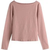 Next T-Shirt Langarmshirt mit U-Boot-Ausschnitt (1-tlg)