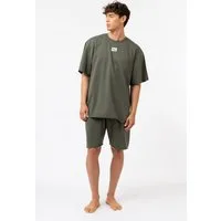 Fila Shorty (2 tlg) mit Rundhalsausschnitt, Kurzarm, Cotton