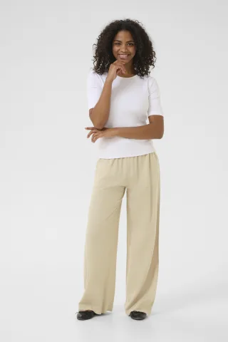 Pants Suiting Relaxed fit Feather Gray beige