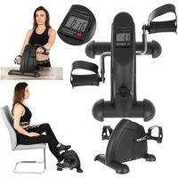 Wisam Mini-Heimtrainer Trizand Reha-Pedaltrainer für Arme und Beine mit LCD-Display