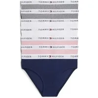 Tommy Hilfiger Underwear Bikinislip 7PK BIKINI PRINT (Packung, 7-St., 7er) mit Logobund