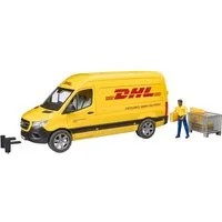 Bruder® Spielzeug-Auto bruder Mercedes Benz Sprinter DHL mit Fahrer Fertigmodell Nutzfahrzeu