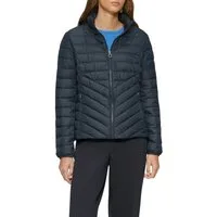 s.Oliver Steppjacke mit Reißverschluss und Stehkragen