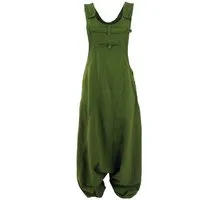 Guru-Shop Relaxhose Latzhose Aladinhose Haremshose Pluderhose.. Ethno Style, alternative Bekleidung