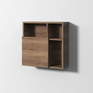 Sanipa 3way Würfelschrank, Eiche-Tabak, BR55050 BR55050