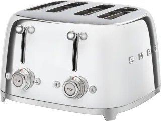 Smeg Toaster "TSF03SSEU" 4 kurze Schlitze 3000 W