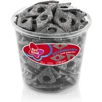 Red Band Süßigkeit, Red Band Lakritz Salzdiamanten gezuckerte salzige Lakritz Rauten 1180g