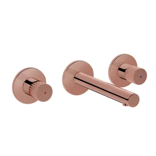 VitrA Origin Zweigriff-Waschtischarmatur Unterputzmontage Kupfer Soft,A4258229 A4258229