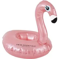 Swim Essentials Luftmatratze Swim Essentials Cup Holder Flamingo Rose Gold 17 x 15 x 17 cm, Geträn, Getränkehalter Dosenhalter Flaschenhalter
