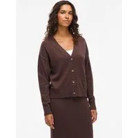 Vila Strickjacke VIRIL V-NECK KNIT CARDIGAN - NOOS Materialmix, regular fit