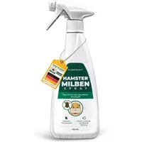Silberkraft Insektenspray Milbenspray Hamster, Milbenmittel für Hamster, Meerschweinchen & Nager, 500 ml, Milbenmittel für Nager – Langzeitschutz für Hamster & Gehege, 1-St., Silberkraft Milbenspray – Sofortschutz für Nager, Made in Germany, hochwirk