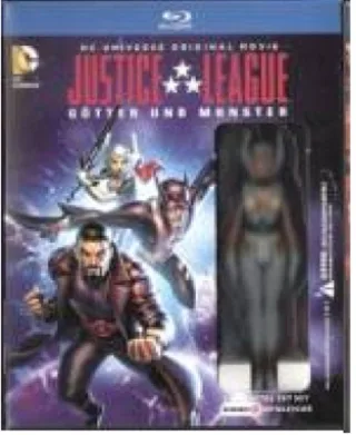 Justice League - Götter und Monster + mit Wonder Woman-Figur [Blu-ray]