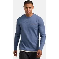 Indicode Langarmshirt Herren INSigfinn Shirt Langarm Herrenshirt Langarmshirt aus Baumwollmix