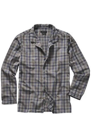 Mey & Edlich Herren Pyjama 1.001-Nacht Blau 100 % Baumwolle
