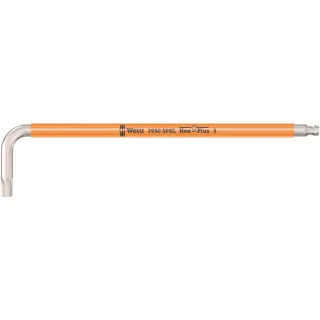 Wera 3950 SPKL Multicolour Winkelschlüssel, metrisch, Edelstahl Mangoorange - 05022665001