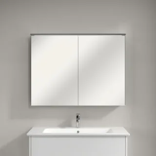 Villeroy & Boch Finero Spiegelschrank A4671000 mit Beleuchtung, 1007 x 758 x 220 mm