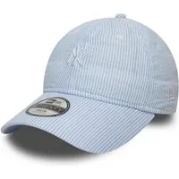 New Era Baseball Cap New York Yankees Jugend Seersucker 9TWENTY Cap New Era Pastellblau (1-St)