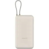 Xiaomi 33W Power Bank 20000mAh (Integrated Cable) Powerbank (11, 5 V), Niedrigstrom-Modus (Low-Current), Flugzeugtauglich