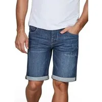 riverso Jeansshorts Herren Shorts RIVTom Regular Fit Bermudashorts mit Stretch