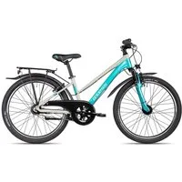 Axess Kinderfahrrad Adventure 7 24 Trapez, 7 Gang Shimano Nexus 7 Rücktritt Schaltwerk, Nabenschaltung Rücktritt, Nebenschaltung Rücktritt blau