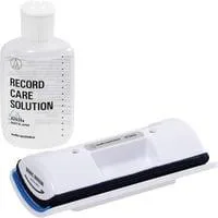 Schallplatten-Reinigungsset AT6012, Reinigungsmittel 60ml, mit Samt-Bürstenpad