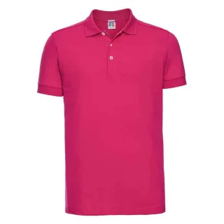 Russell - Poloshirt für Herren (Fuchsie)